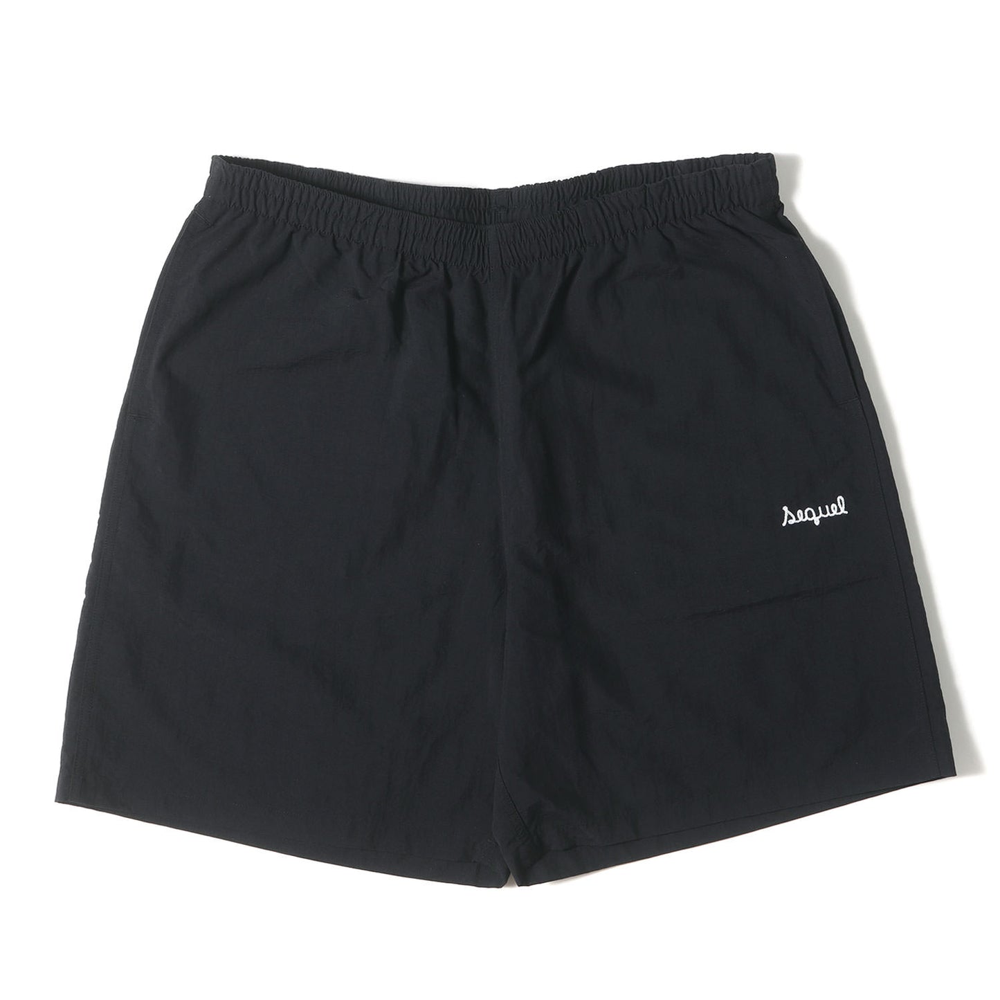 23SS チェーン刺繍ロゴ ナイロン イージーショーツ(EASY SHORTS)