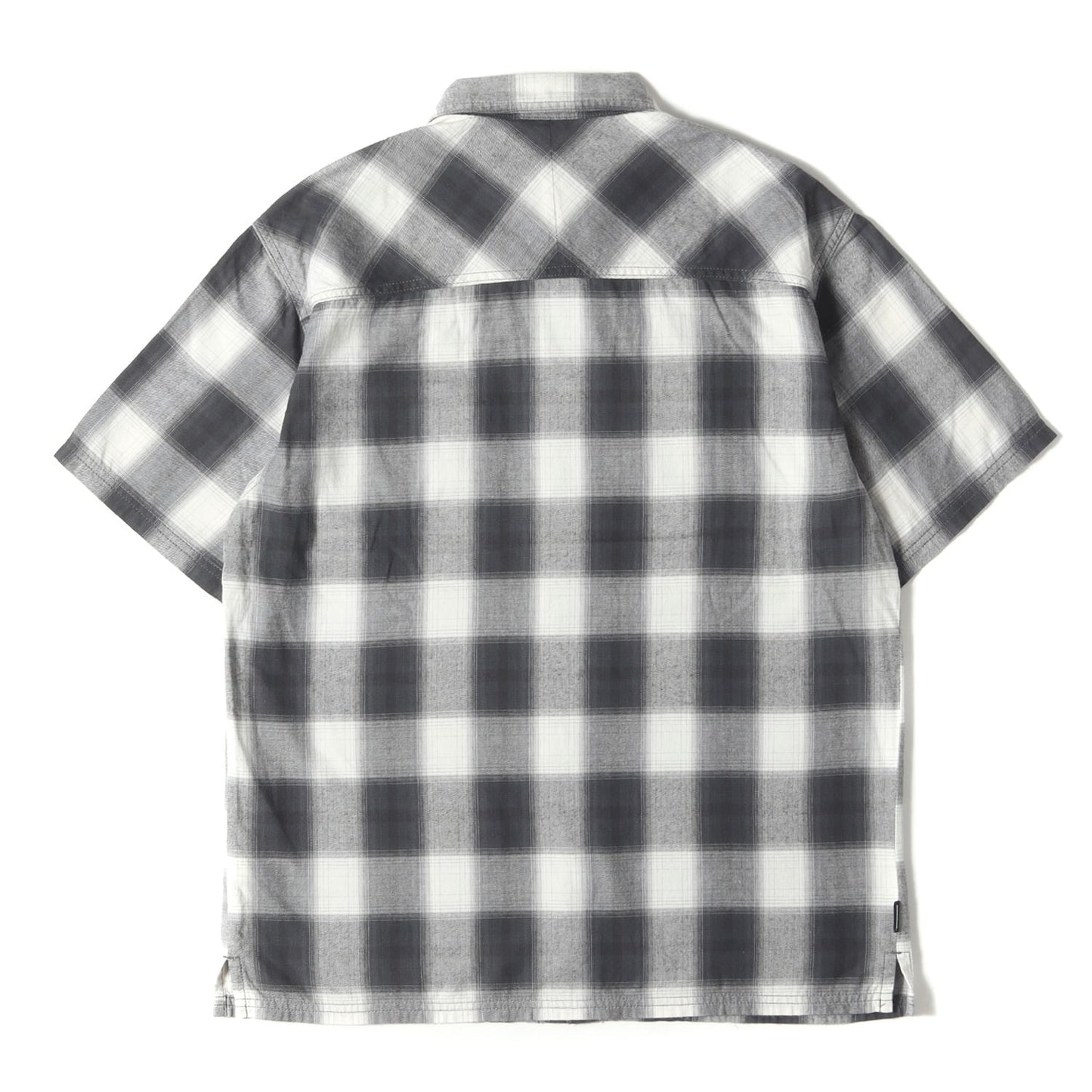 21SS オンブレチェック ワーク 半袖シャツ(B&C / C-SHIRTS. SS)