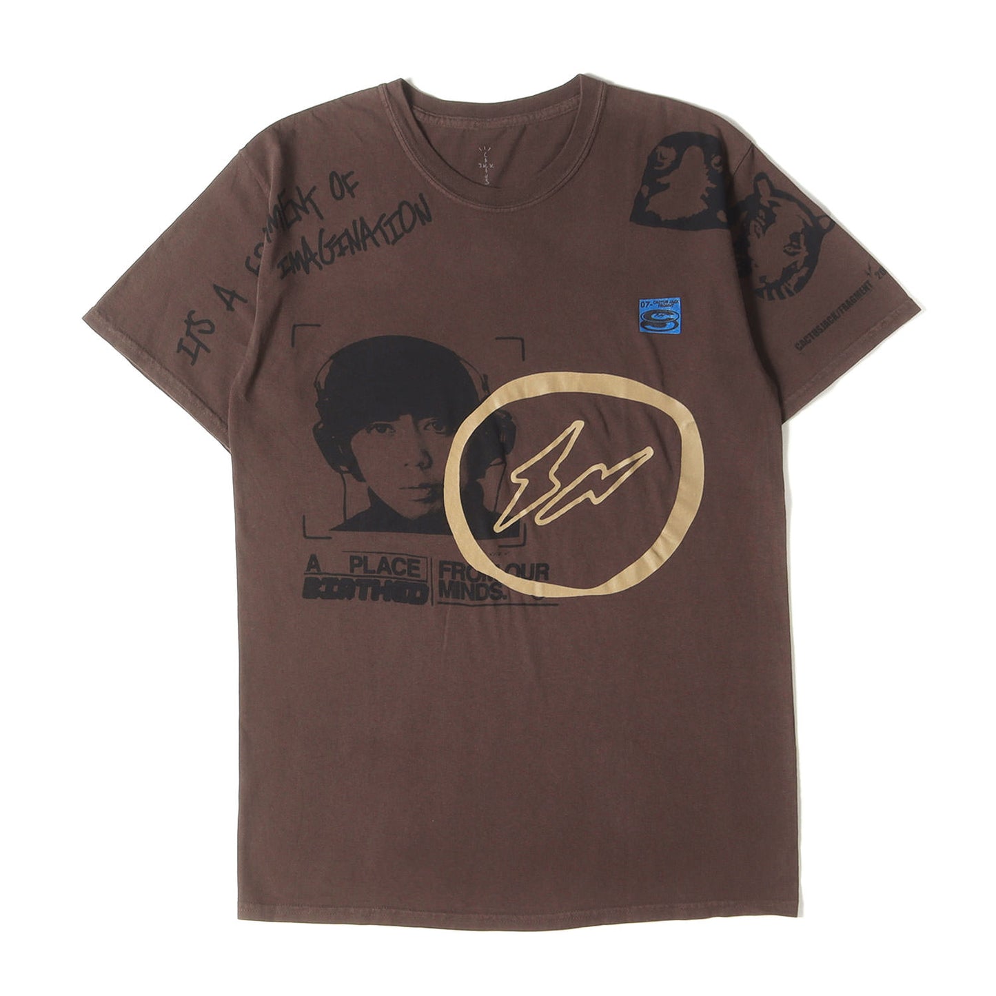 21SS ×fragment design Cactus Jack 藤原ヒロシ グラフィック Tシャツ(Hiroshi Tee)