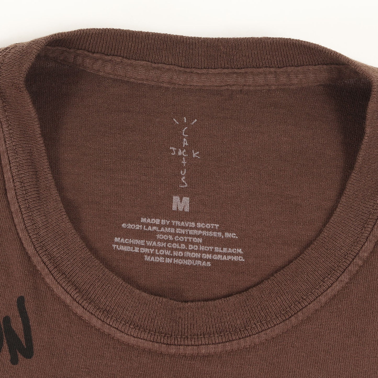 21SS ×fragment design Cactus Jack 藤原ヒロシ グラフィック Tシャツ(Hiroshi Tee)