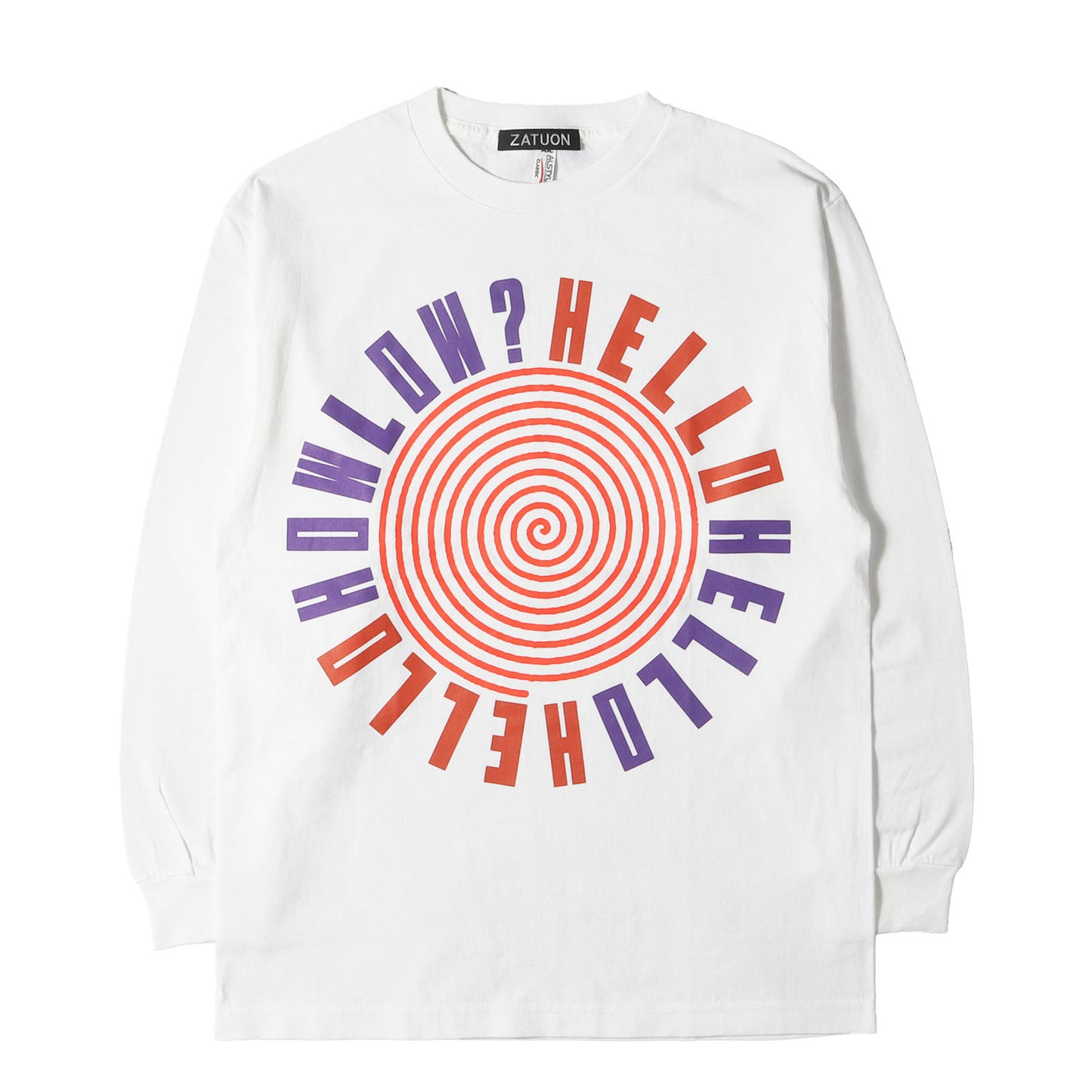 SOUNDS MAGAZINE パロディー ロングスリーブ Tシャツ