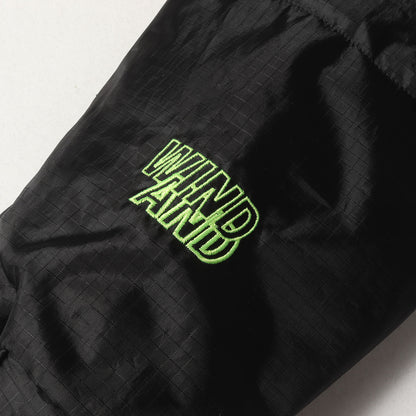 リップストップナイロン フード付き 中綿 ジャケット(Monster parka)