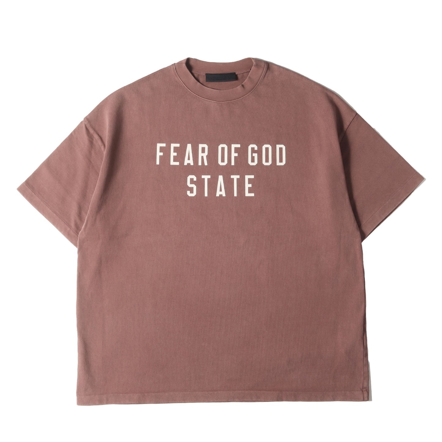 24AW FOG ESSENTIALS ブランドロゴ オーバーサイズ ヘビー Tシャツ(Heavy Crewneck Tee)
