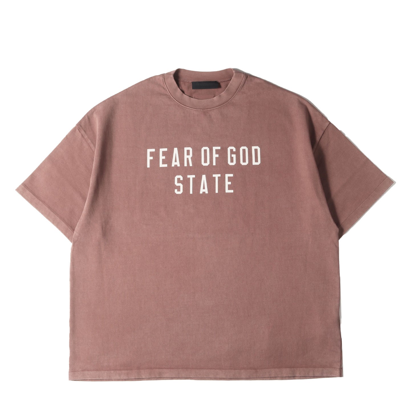 24AW FOG ESSENTIALS ブランドロゴ オーバーサイズ ヘビー Tシャツ(Heavy Crewneck Tee)