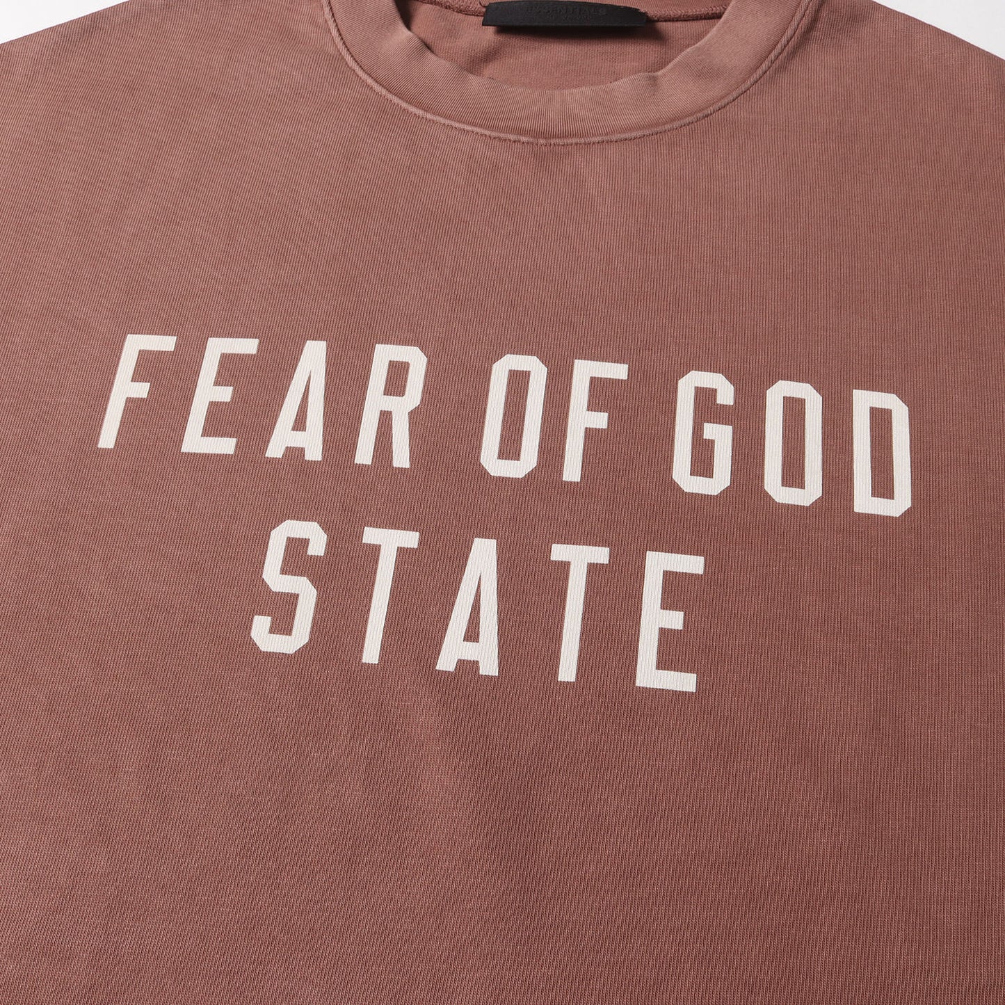 24AW FOG ESSENTIALS ブランドロゴ オーバーサイズ ヘビー Tシャツ(Heavy Crewneck Tee)