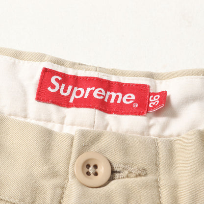 クラウン刺繍 ワーク チノパンツ(Crown Chino Pant)
