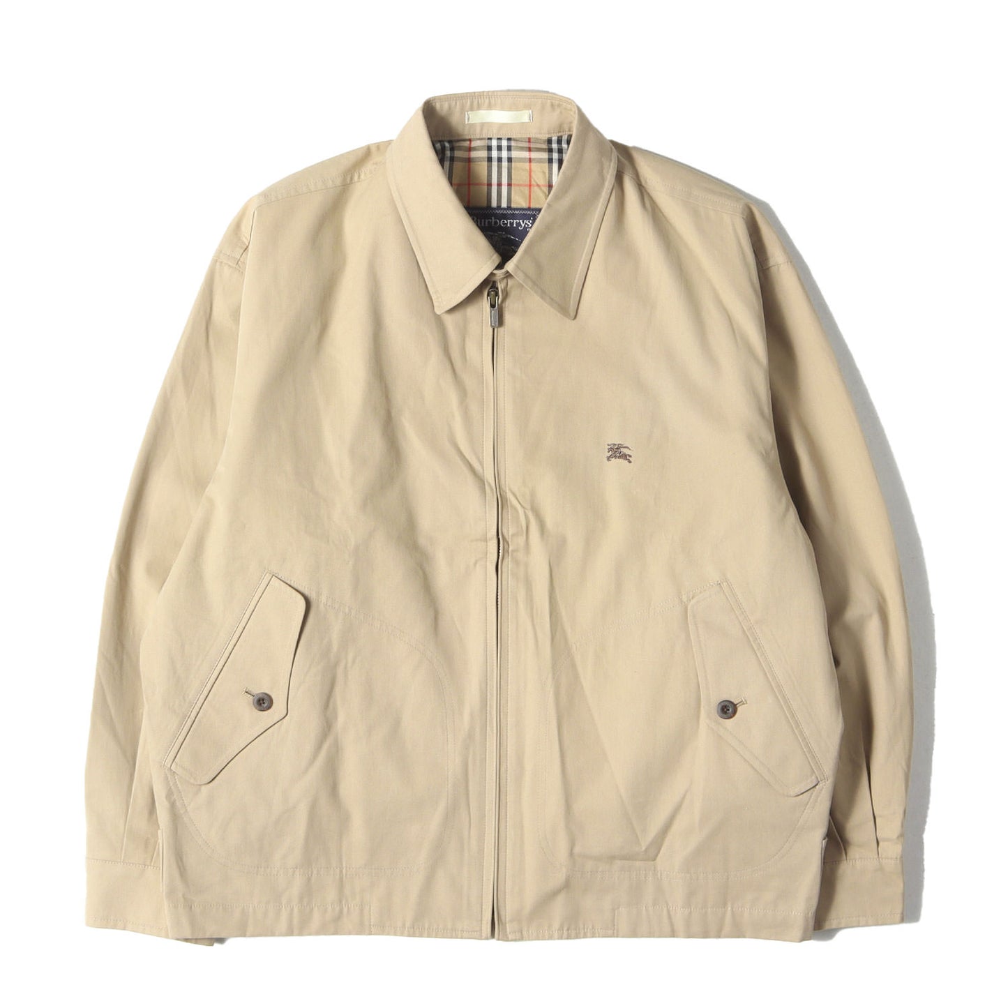 90s 裏地ノバチェック スイングトップ ジャケット