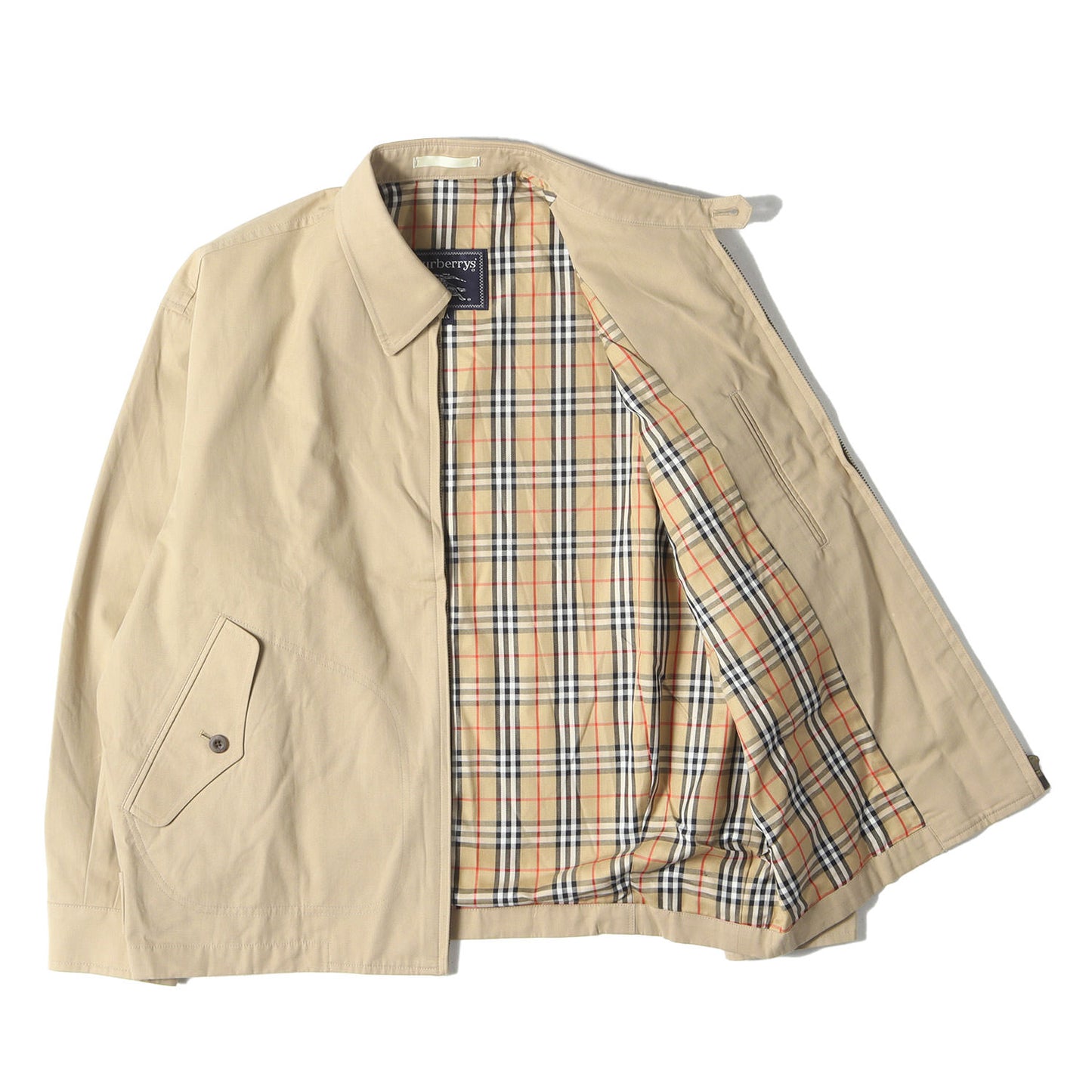 90s 裏地ノバチェック スイングトップ ジャケット