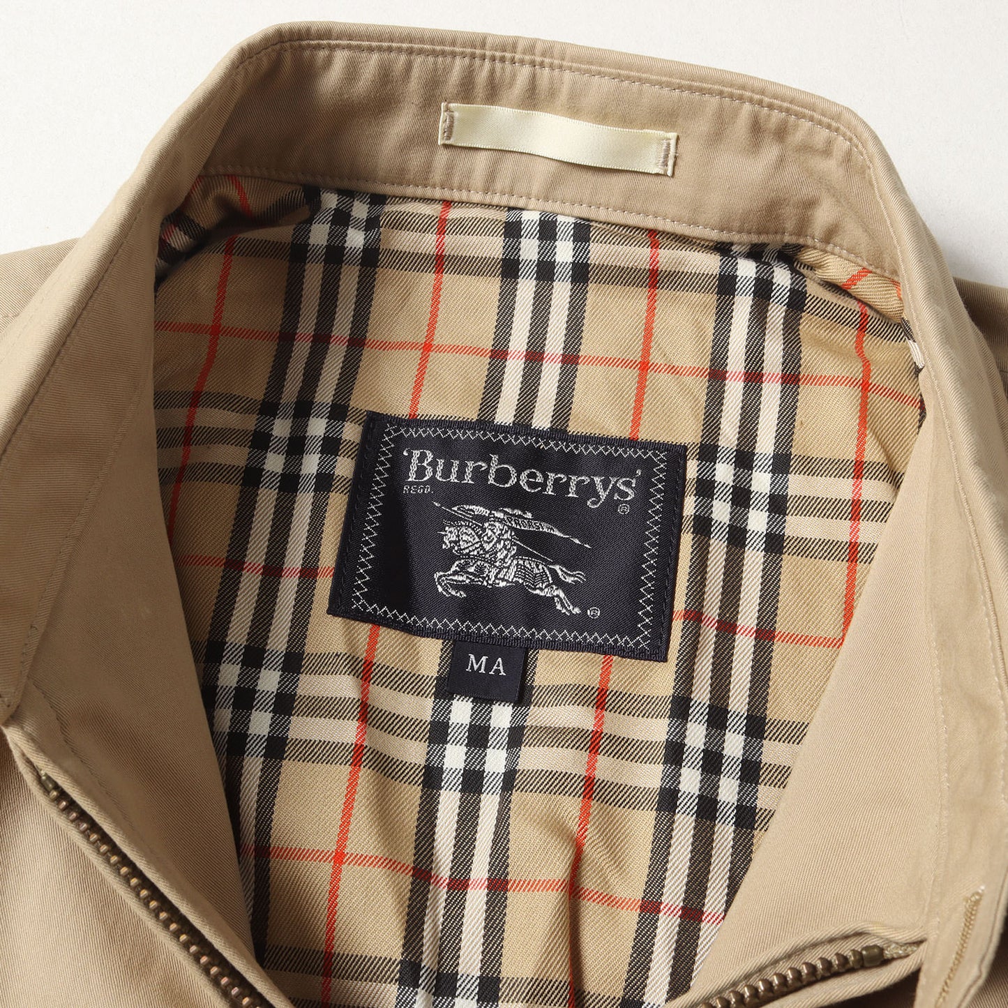 90s 裏地ノバチェック スイングトップ ジャケット