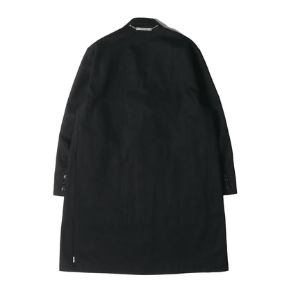 24AW ×MINEDENIM 裏地レオパード柄 デニム シングル コート(Denim Single Coat)