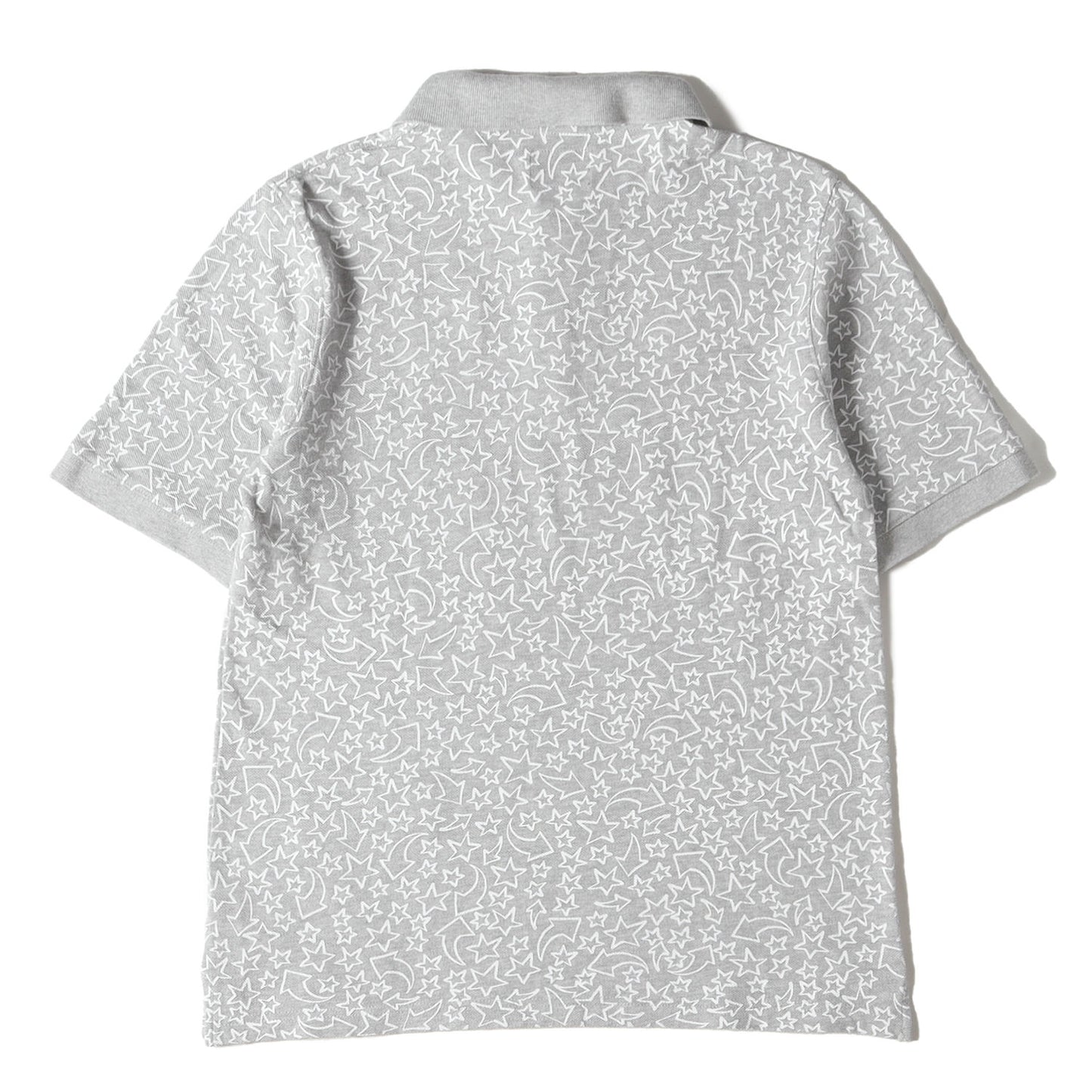 ×HAZE スター柄 鹿の子 ポロシャツ