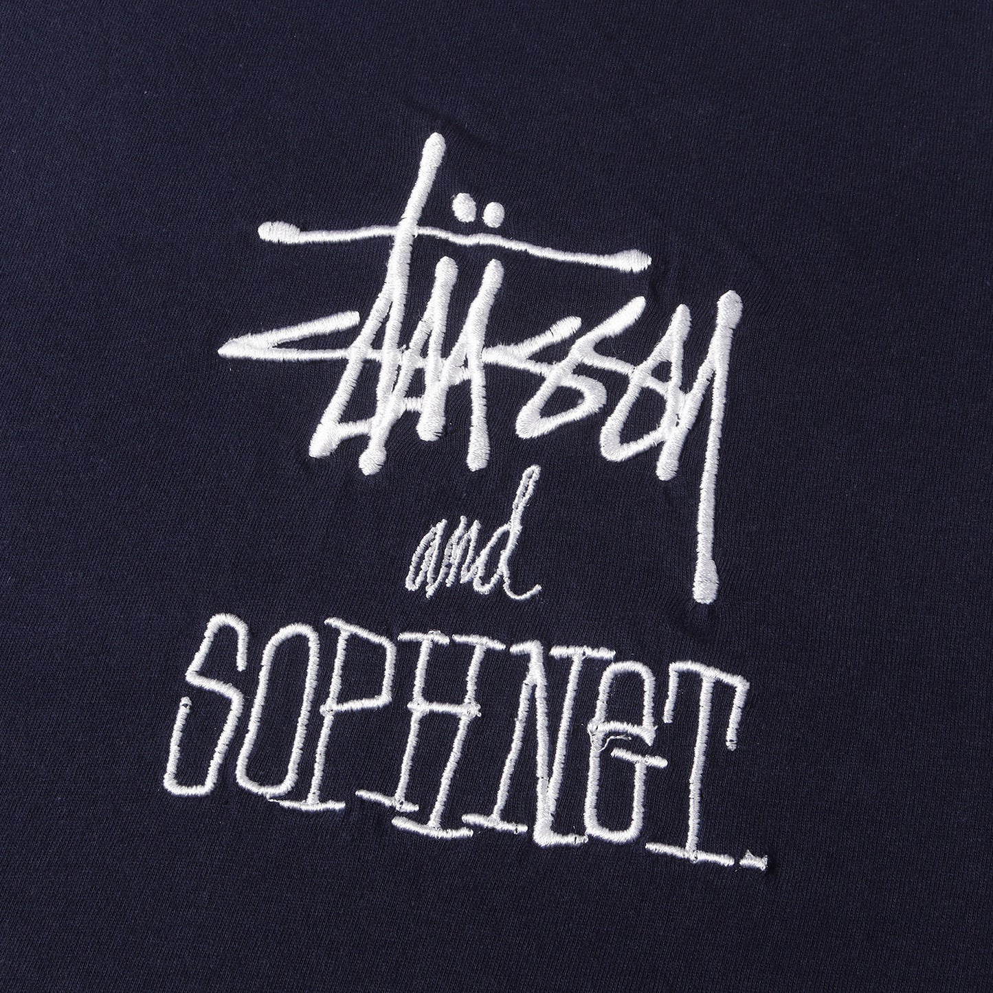 ×SOPHNET. ブランドロゴ刺繍 Tシャツ