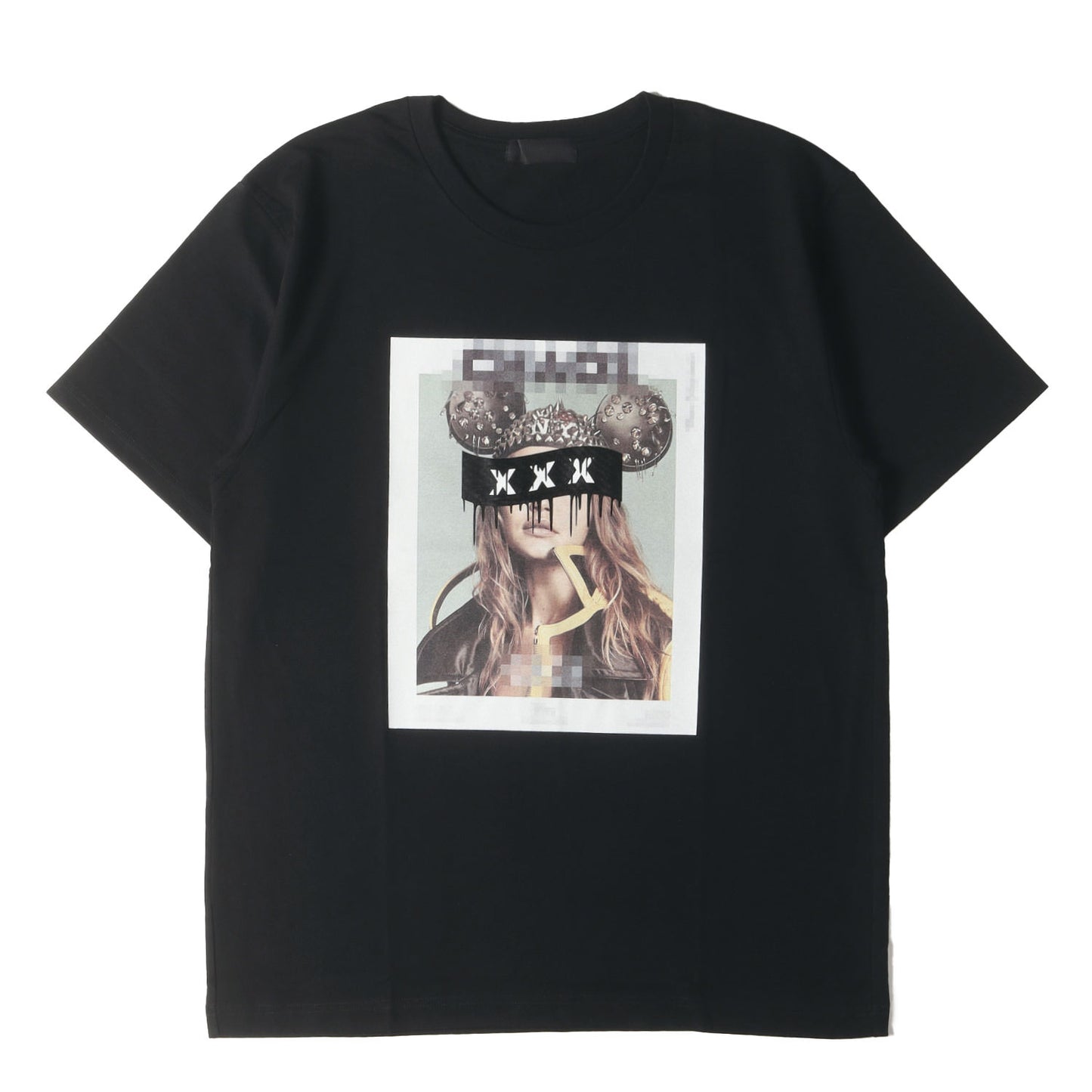 ジジ・ハディッド フォト ヘビー Tシャツ
