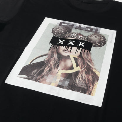 ジジ・ハディッド フォト ヘビー Tシャツ