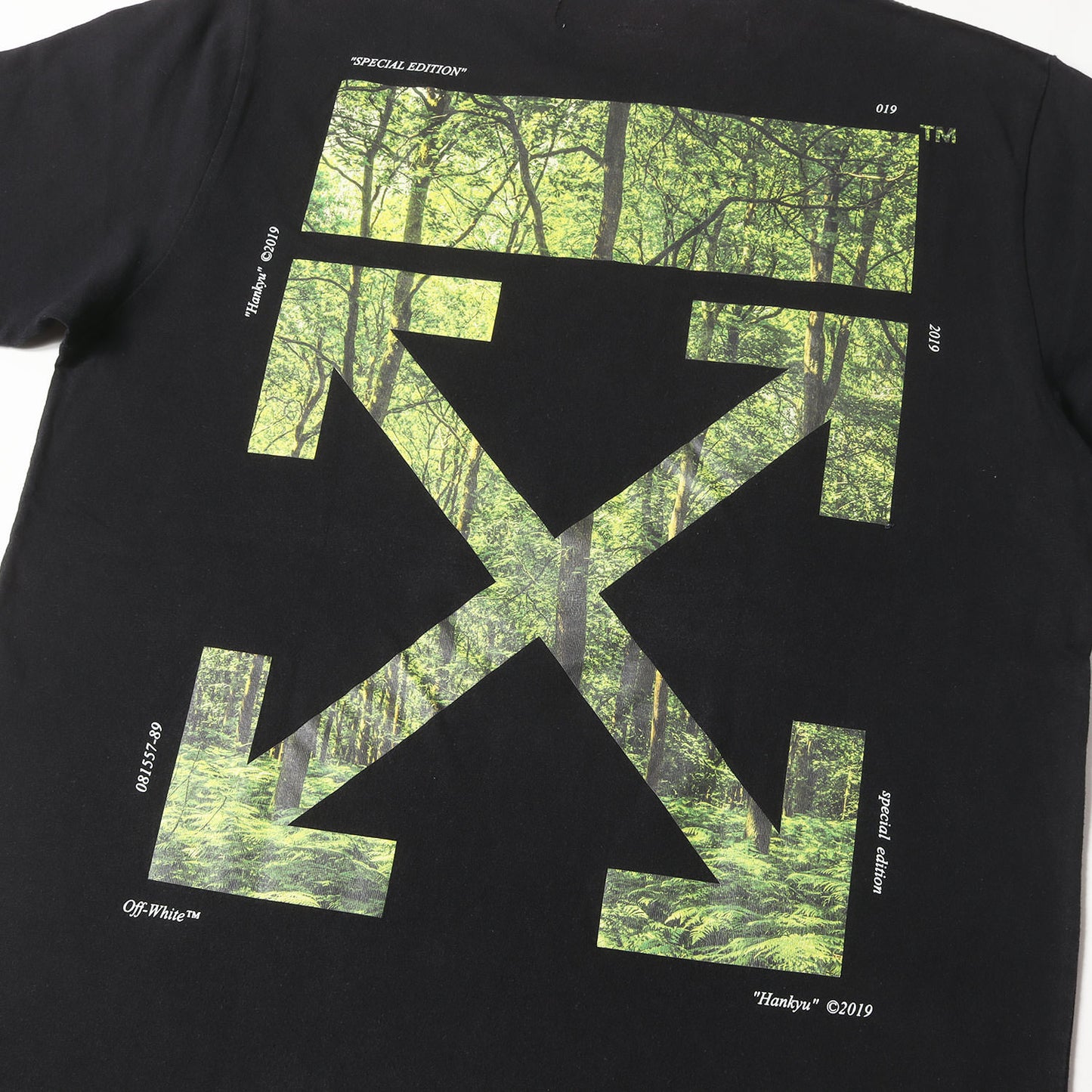 阪急メンズ東京限定 LANDSCAPE ツリー柄 アローマーク Tシャツ