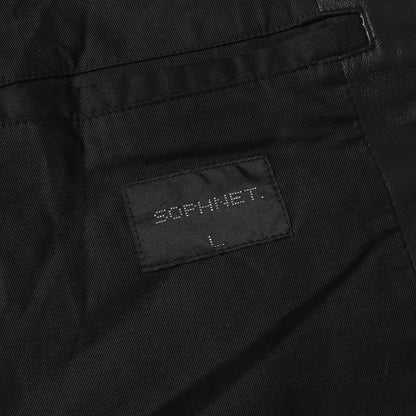 24SS シープスキンレザー ジップ ジャケット(LEATHER JACKET)