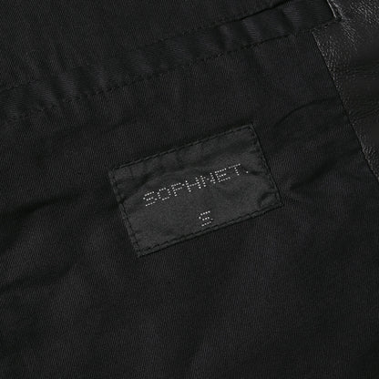 24SS シープスキンレザー ジップ ジャケット(LEATHER JACKET)