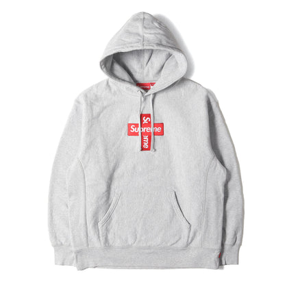 20AW クロスBOXロゴ スウェット パーカー(Cross Box Logo Hooded Sweatshirt)