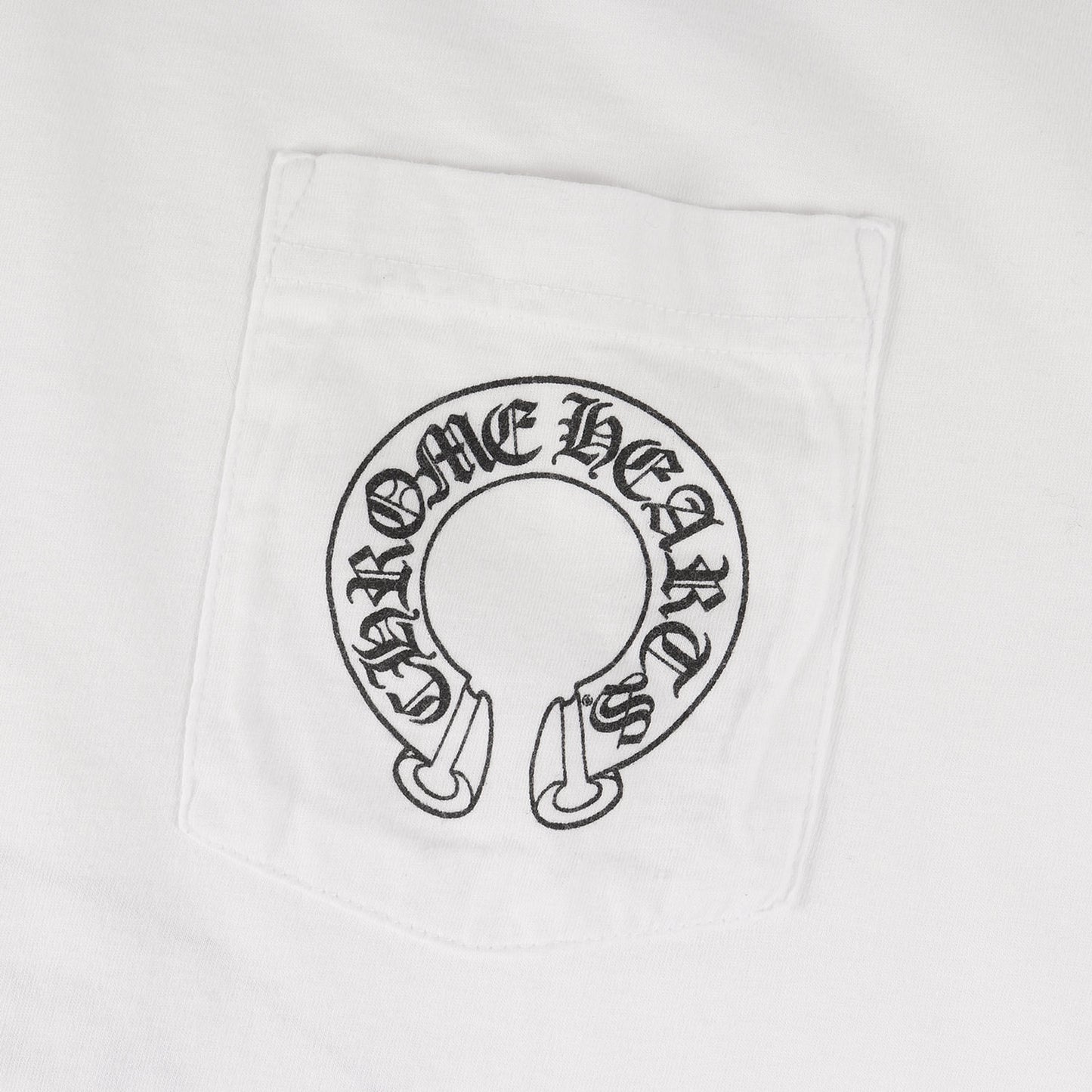 22AW フローラルクロス & スクロールラベル ロングスリーブ ポケット Tシャツ