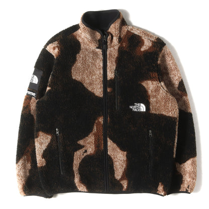 21AW ×THE NORTH FACE ブリーチド デニム フリース ジャケット(Bleached Denim Fleece Jacket)