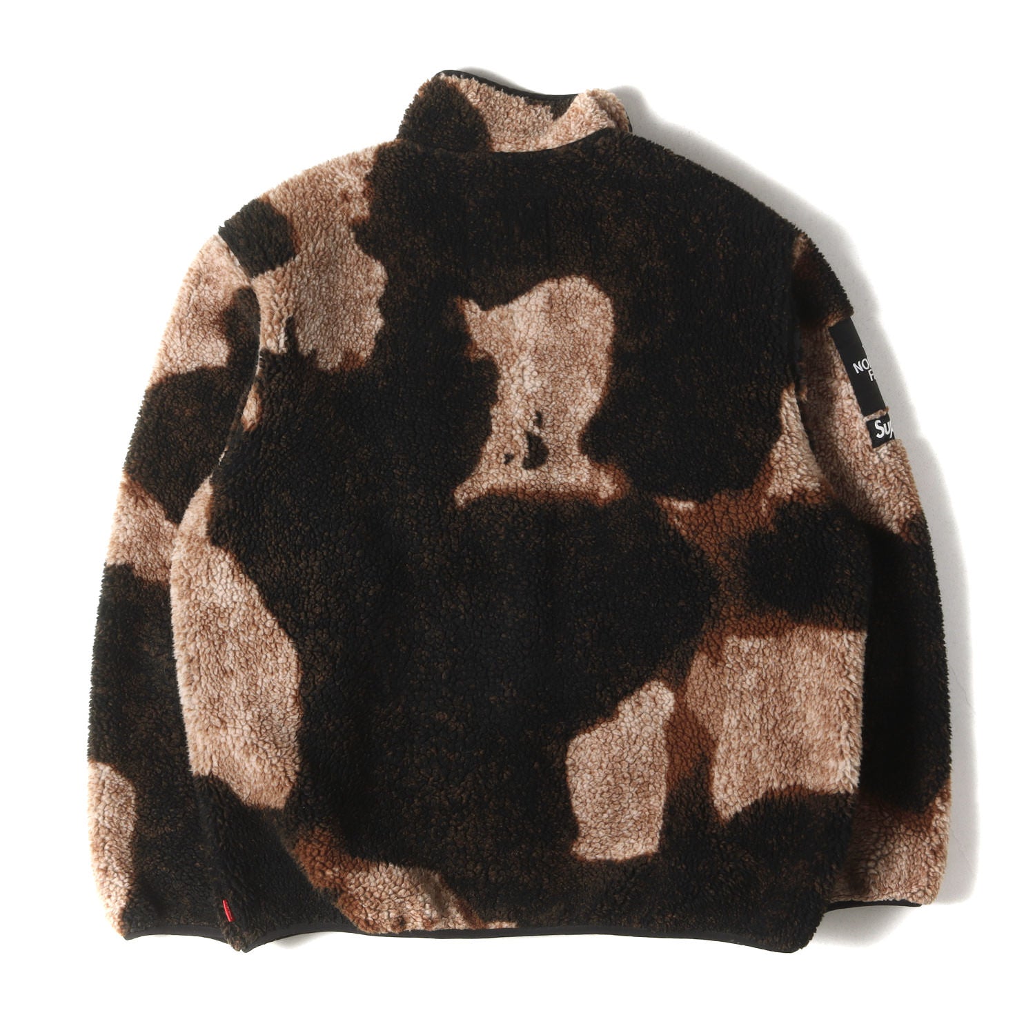 SUPREME BLEACHED FLEECE JACKET_シュプリーム ブリーチドフリース