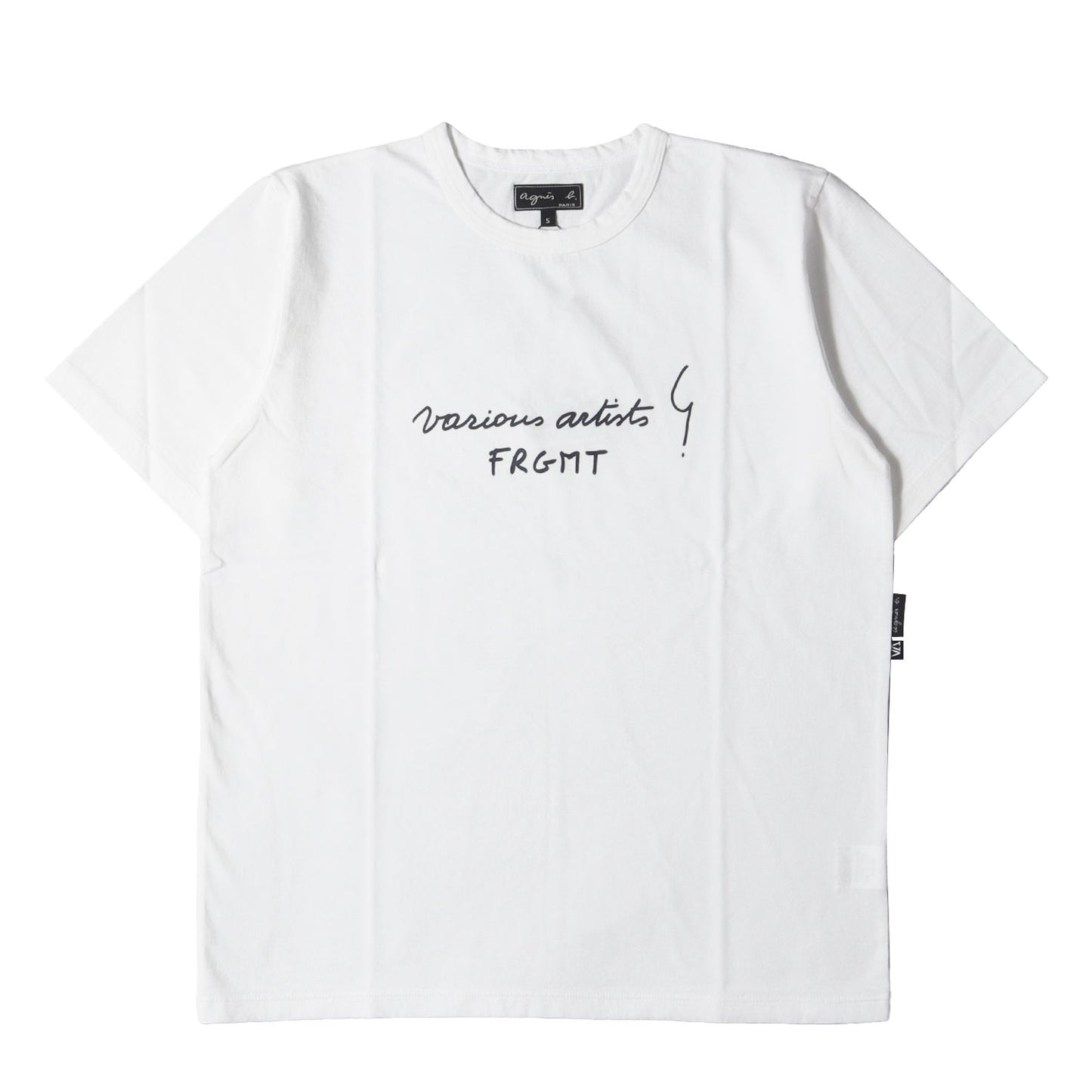 24AW V.A.限定 ×fragment design ブランドロゴ Tシャツ