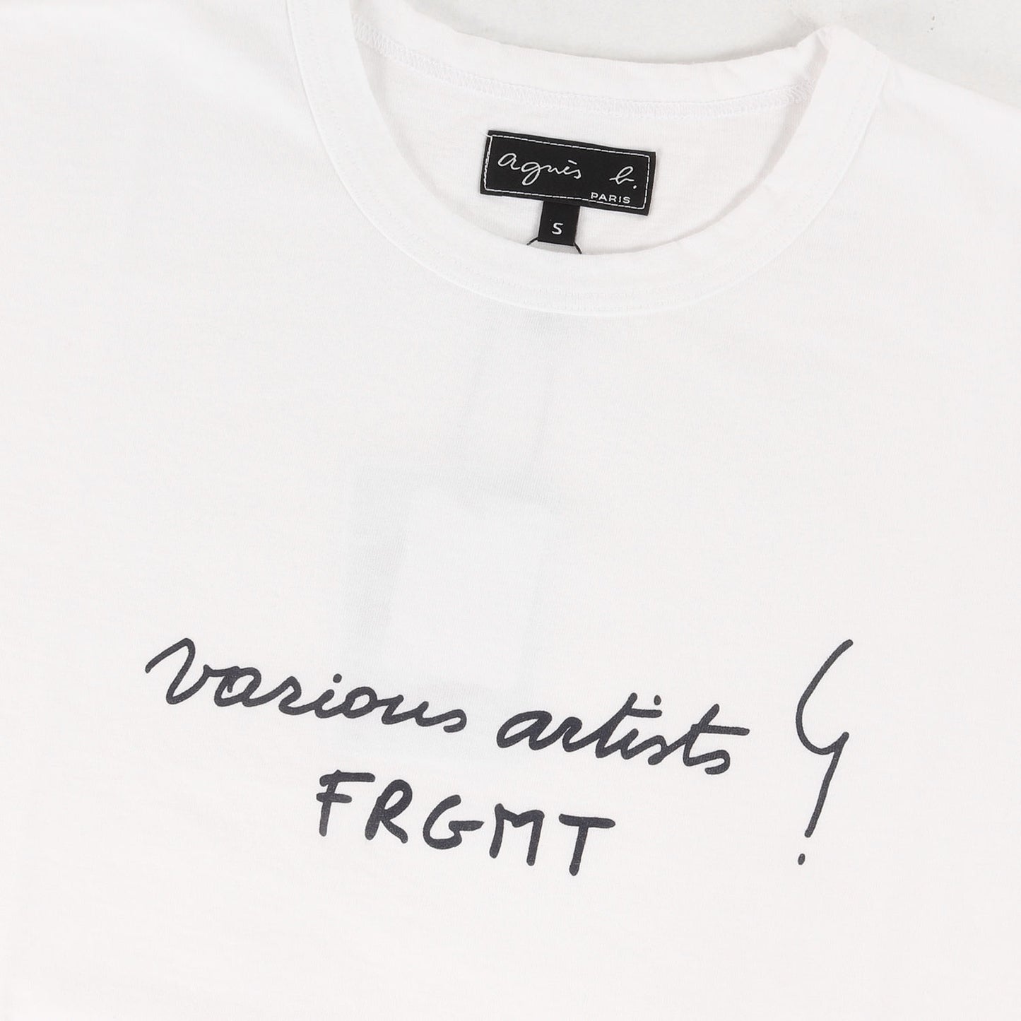 24AW V.A.限定 ×fragment design ブランドロゴ Tシャツ