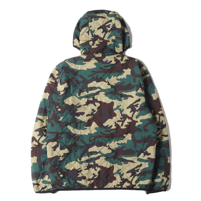 ×NIKE カモフラージュ リバーシブル キルティング ジャケット