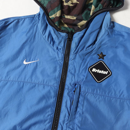 ×NIKE カモフラージュ リバーシブル キルティング ジャケット