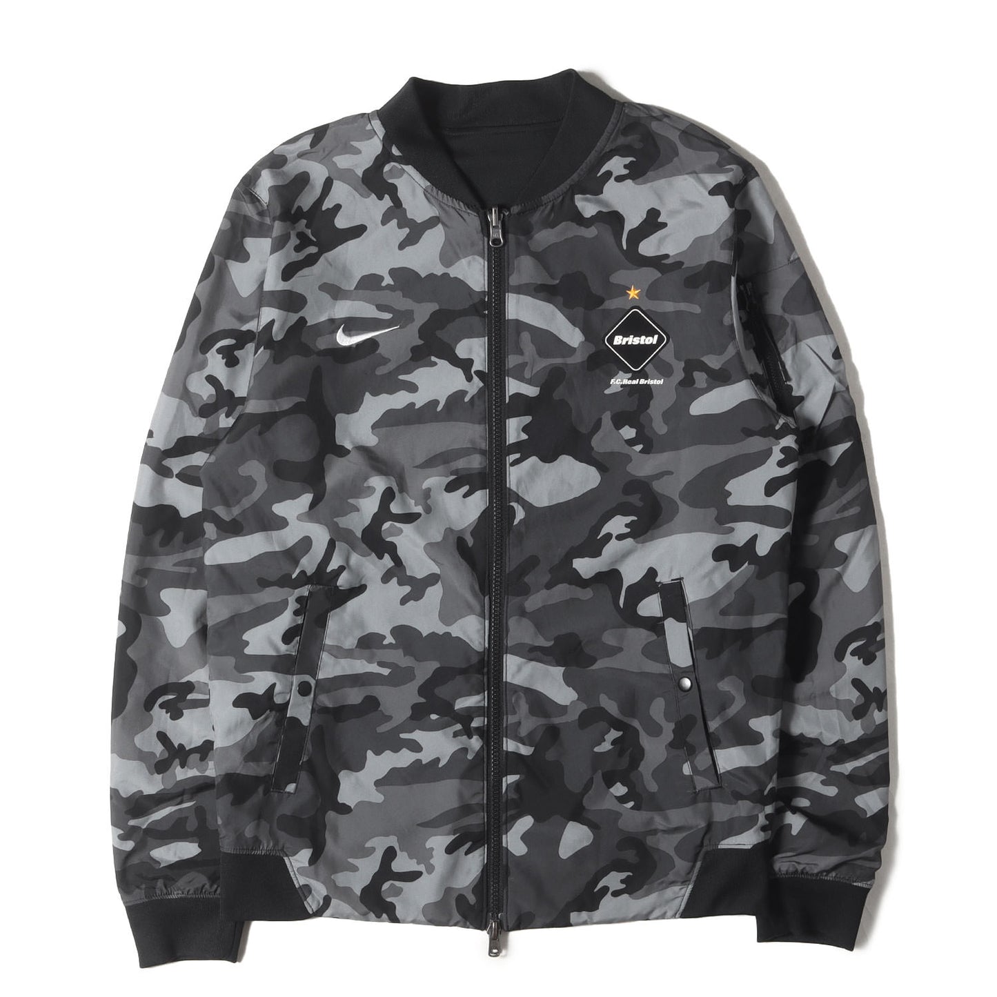 ×NIKE カモフラージュ リバースウィーブ ウォームアップ ジャケット(WARM UP JACKET)