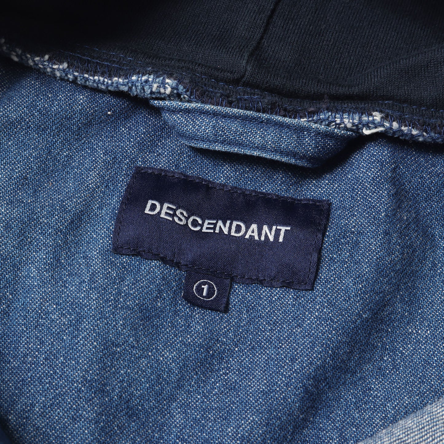 フード付き デニム ワークシャツ(SPICOLI HOODED LS SHIRT DENIM)
