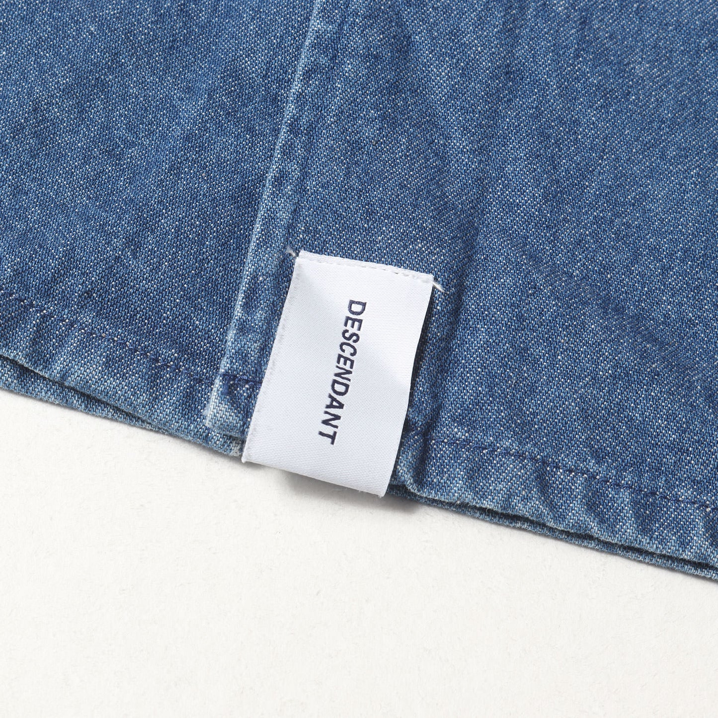 フード付き デニム ワークシャツ(SPICOLI HOODED LS SHIRT DENIM)