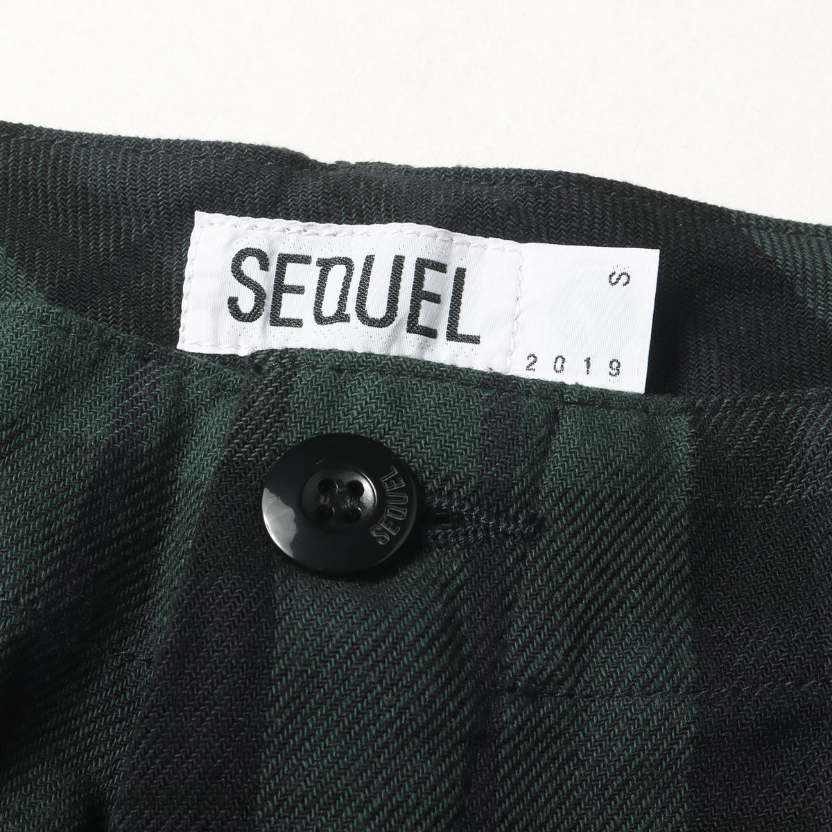 20AW ブラックウォッチ ワーク チノパンツ(CHINO PANTS TYPE-F)