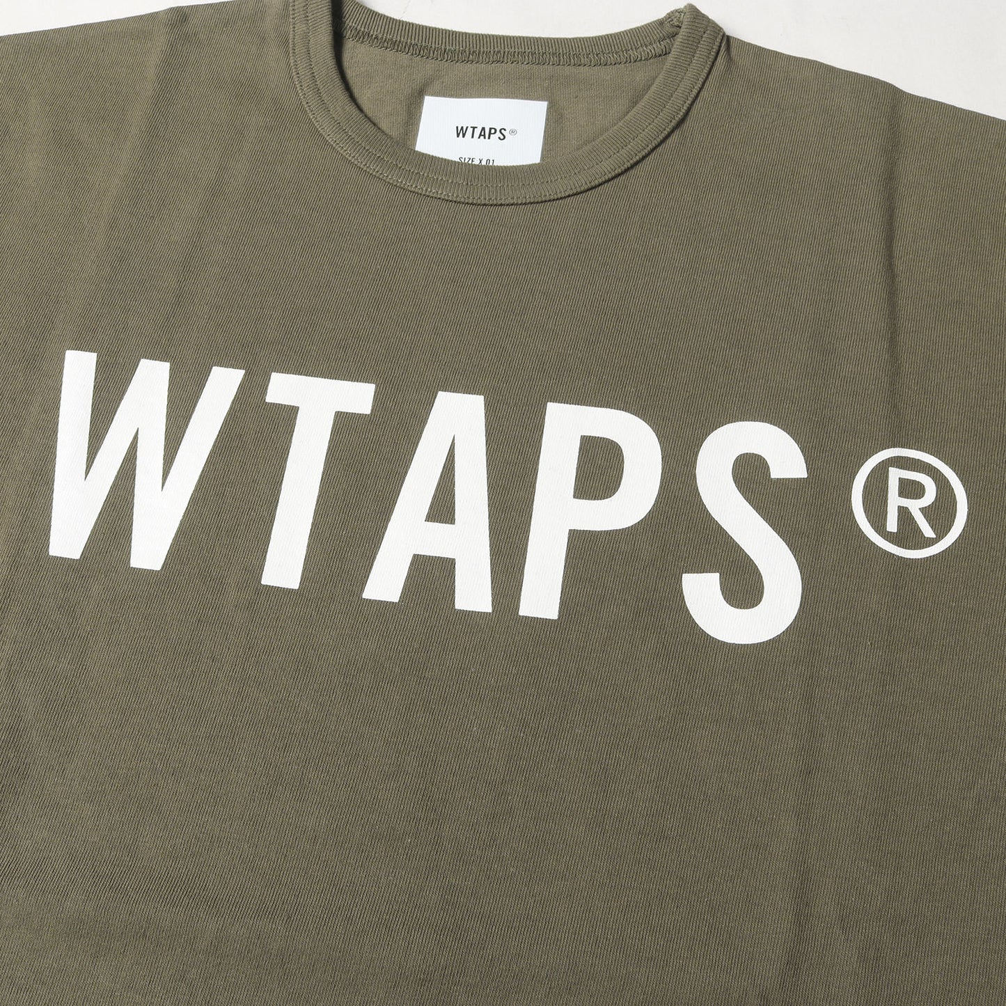 21SS ブランドロゴ クルーネック Tシャツ(BANNER)