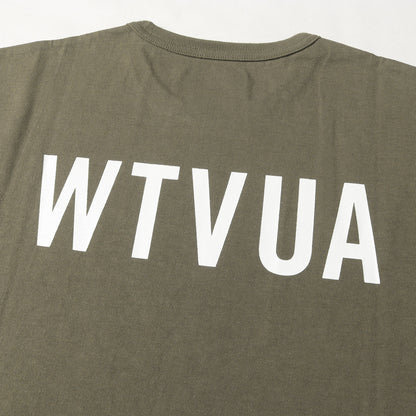 21SS ブランドロゴ クルーネック Tシャツ(BANNER)