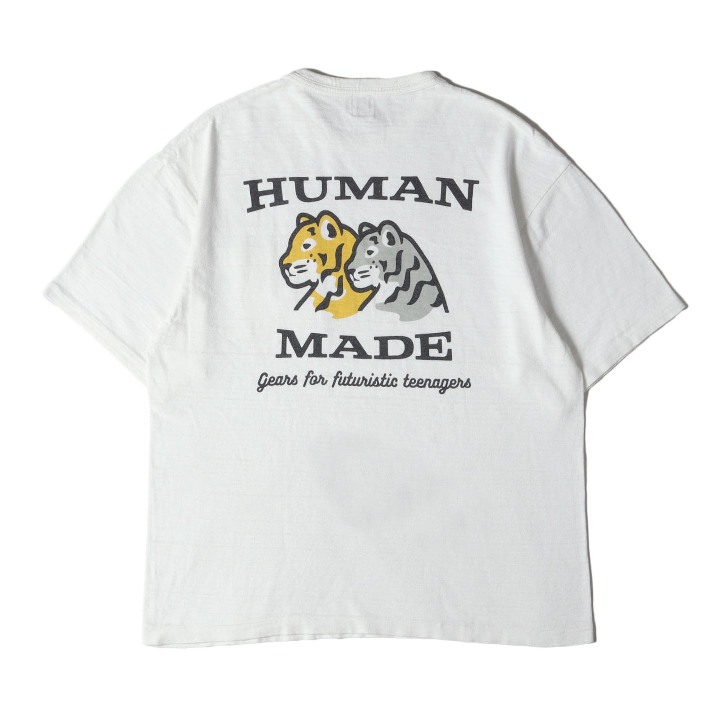 23SS タイガー クルーネック ポケット Tシャツ