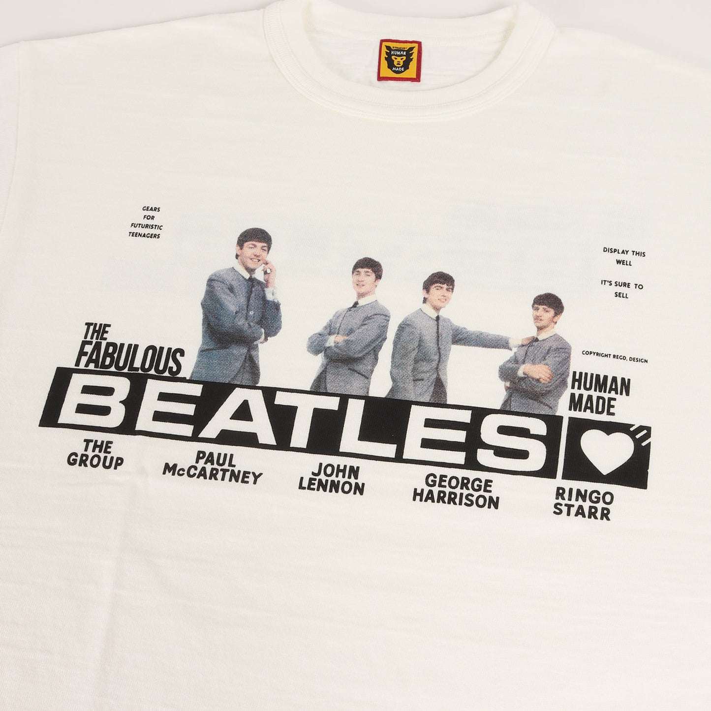 23SS ×THE BEATLES フォトプリント Tシャツ