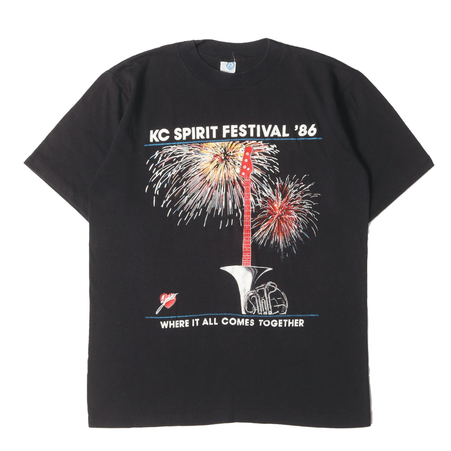 80s KC SPIRIT FESTIVAL 86 Tシャツ(ARTEXボディ / USA製)