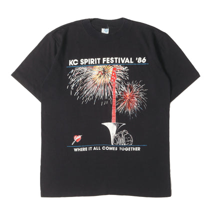 80s KC SPIRIT FESTIVAL 86 Tシャツ(ARTEXボディ / USA製)