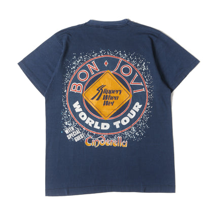 80s Bon Jovi Slippery When Wet Tour Tシャツ(USA製)