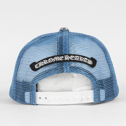 24年 レザー セメタリークロス トラッカー メッシュキャップ(TRUCKER CAP)