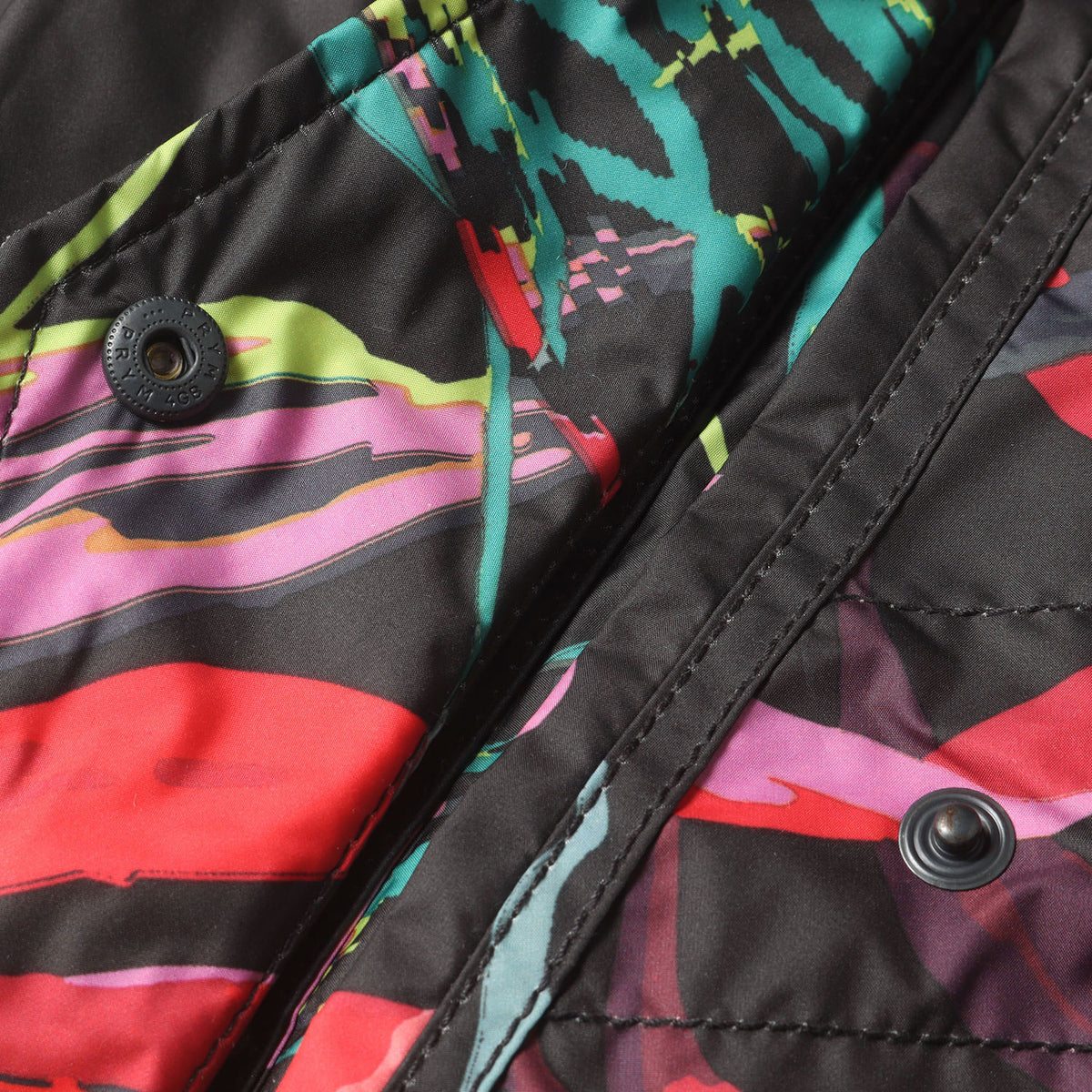 フローラル柄 ポリエステルタフタ モッズコート(NSW AOP PARKA)