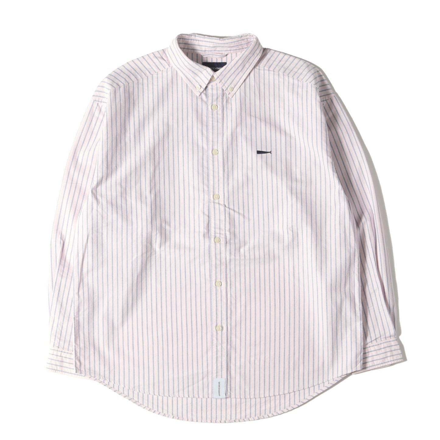 21SS ストライプ オックスフォード ボタンダウンシャツ(KENNEDY'S B.D LS SHIRT)