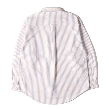 21SS ストライプ オックスフォード ボタンダウンシャツ(KENNEDY'S B.D LS SHIRT)