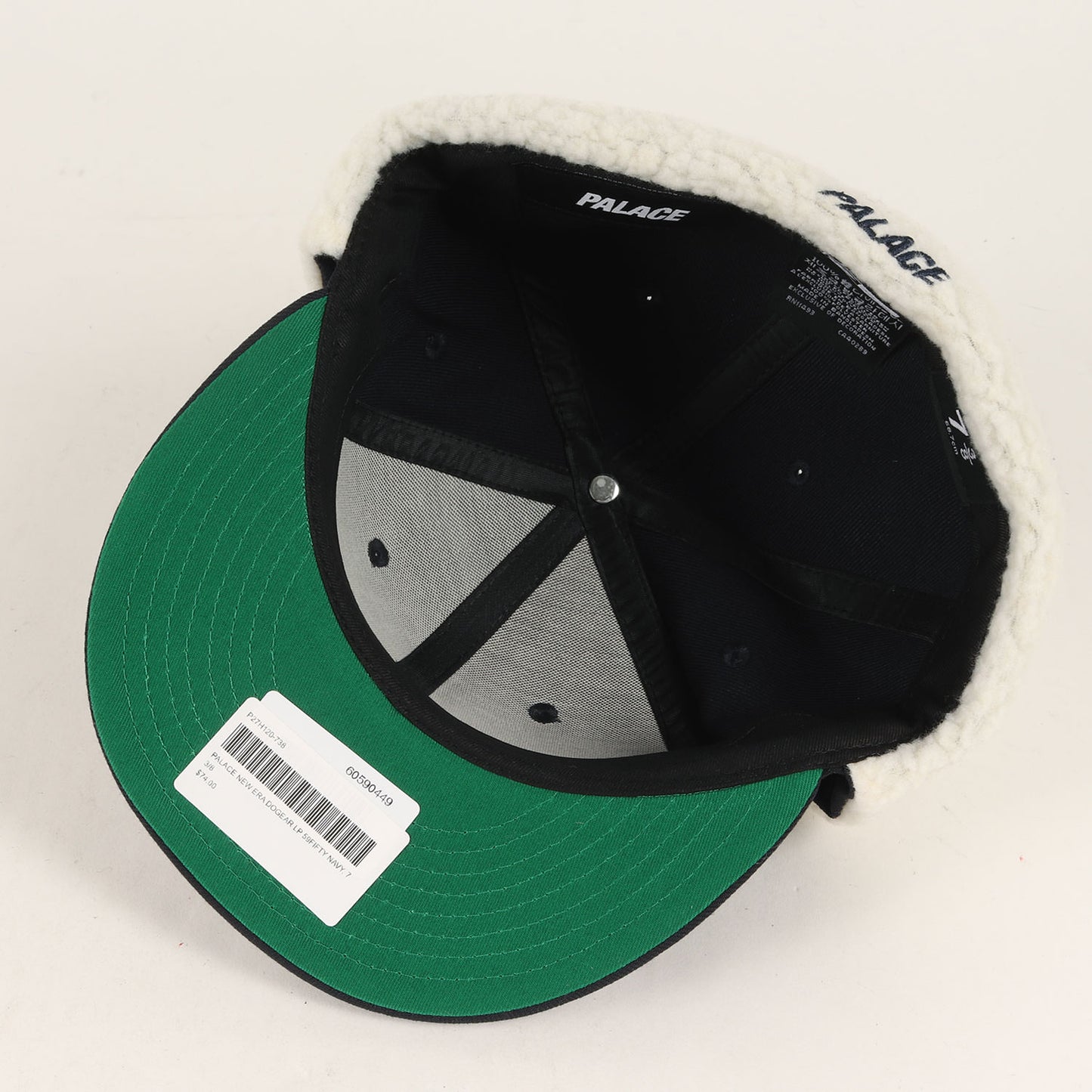 24AW ×NEW ERA フリース ドッグイヤー付き ベースボールキャップ(Dogear LP 59Fifty Fitted Hat)