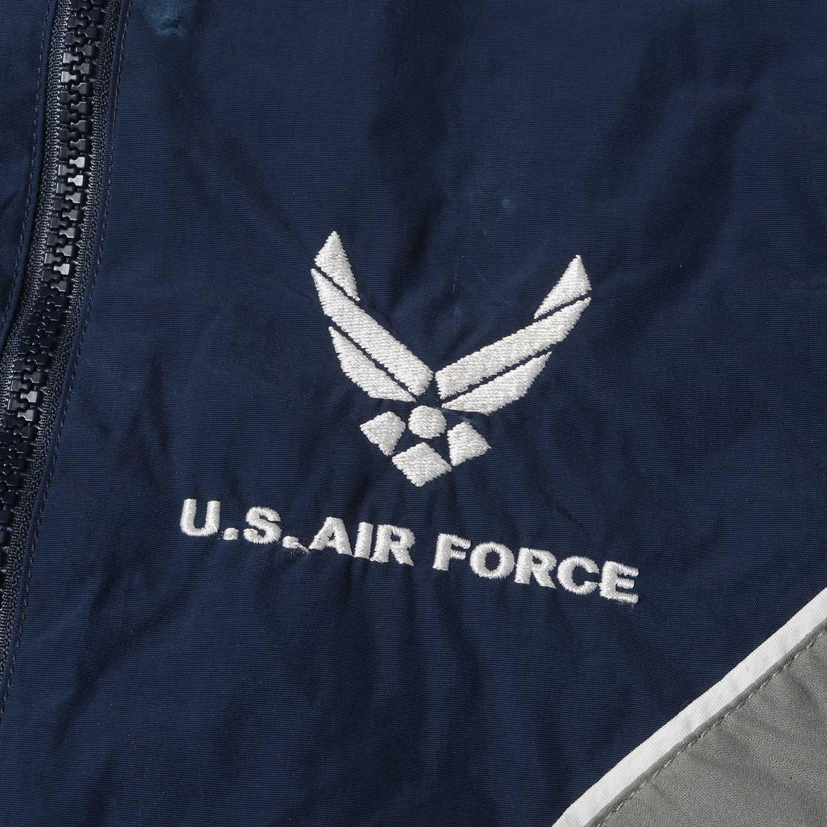 00s 米軍実物 U.S.AIR FORCE PTU トレーニング ナイロン ジャケット
