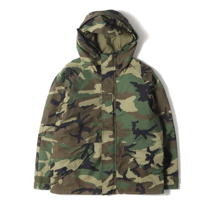 90s 米軍実物 1st 後期型 GORE-TEX ECWCS GEN I ウッドランドカモ パーカー