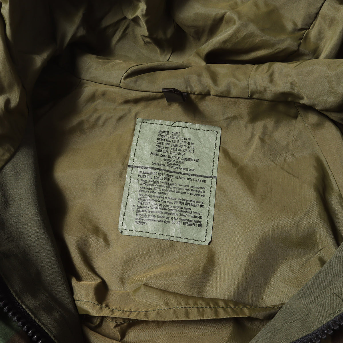 90s 米軍実物 1st 後期型 GORE-TEX ECWCS GEN I ウッドランドカモ パーカー