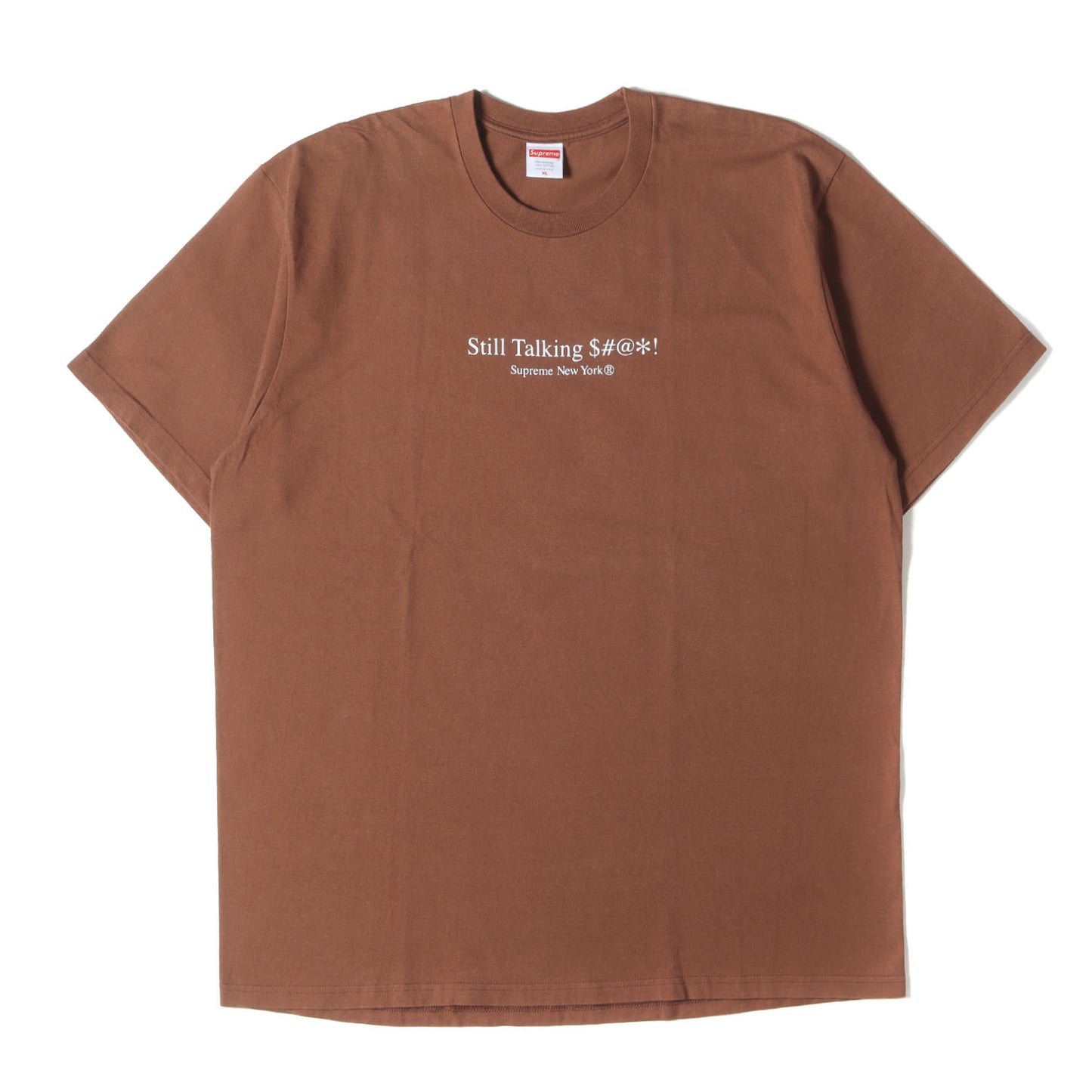 22SS バック ブランドロゴ クルーネックTシャツ(Still Talking Tee)