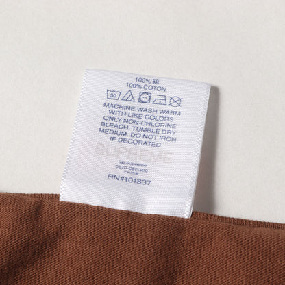 22SS バック ブランドロゴ クルーネックTシャツ(Still Talking Tee)